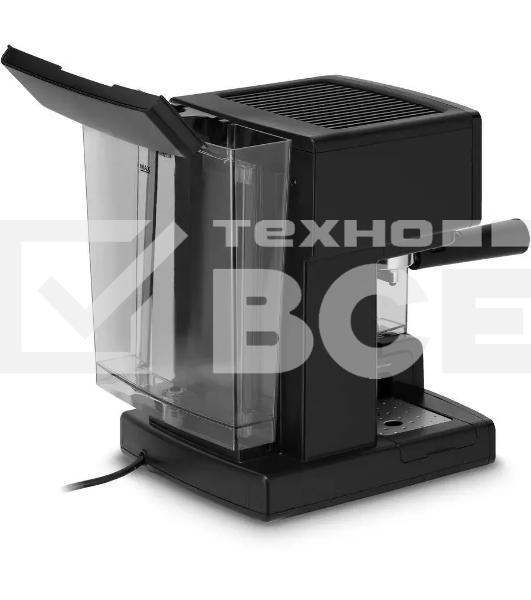 Кофеварка рожковая Vitek VT-1514 (BK) нержавеющая сталь/черный, исп. кофе - молотый, 1.65 л, 1238 Вт, 15 Бар.