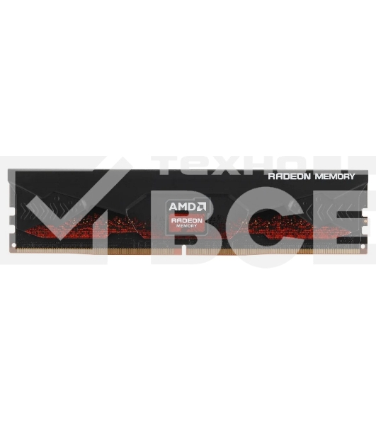 Оперативная память AMD Radeon R7, DDR5, 16GB (1x16GB), 6800MHz, CL46, DIMM, с радиатором, черный