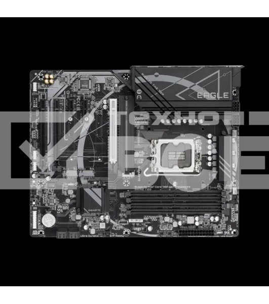 Материнская плата Gigabyte Z790 EAGLE, LGA 1700, Intel Z790, 4xDDR5, 4xSATA, 3xM.2, 1xPCIe 5.0 x16, 1xPCIe 4.0 x4, 1xPCIe 3.0 x1, 1xHDMI, 1xDP, 1x 2.5Gb LAN, 4xUSB-A 3.2 Gen 1, 1xUSB-A 3.2 Gen 2, 2xUSB-A 2.0, 1xUSB-C 3.2 Gen 2, 3x3.5 мм, 7.1, ATX
