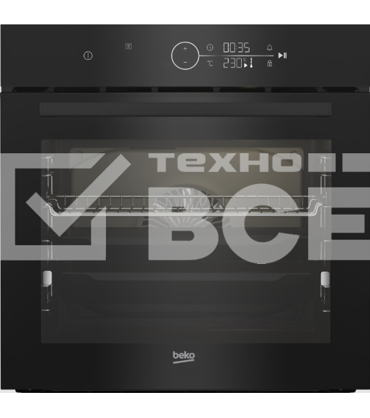 Встраиваемый духовой шкаф Beko BIOM1752KBNC черный