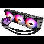 Система водяного охлаждения Thermalright Frozen Warframe PRO 360 ARGB Soc-AM5/AM4/1200/1700/1851 черный 4-pin 29.8dB Al LCD Ret (F-WFRAME-PRO-360-BL-ARGB), фото9