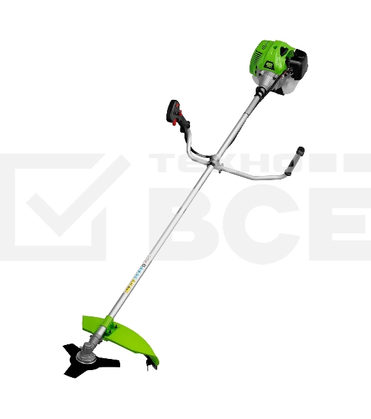 Триммер бензиновый БКС-1800, 33см3, 1,8 л.с., неразъемная штанга, состоит из 2 частей Сибртех