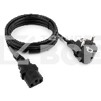 Кабель питания Cablexpert PC-186-VDE-1.5M Schuko-C13, 3x0.75мм2, 10A, VDE, с заземлением, 1.5м, черный, пакет, фото 1