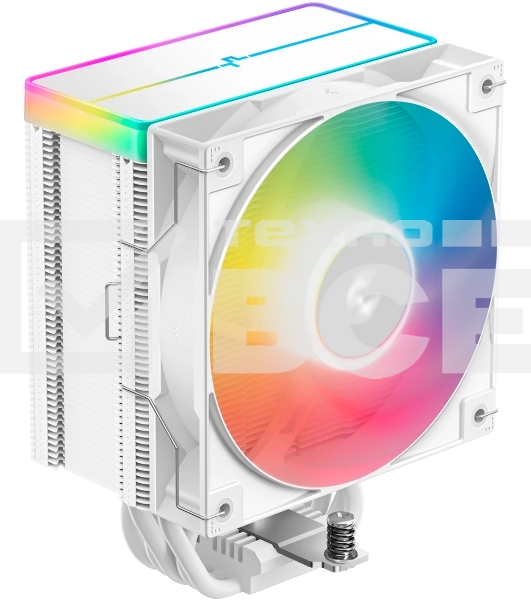 Кулер для процессора DEEPCOOL AG500 WH ARGB V2 белый 120мм алюминий+медь 1850rpm 29.4db 4-pin 240W 155мм