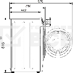 Стиральная машина Atlant 70C1210-00 белый загр.фронтальная макс.:7кг 1200 об/мин класс: A+++, фото 1