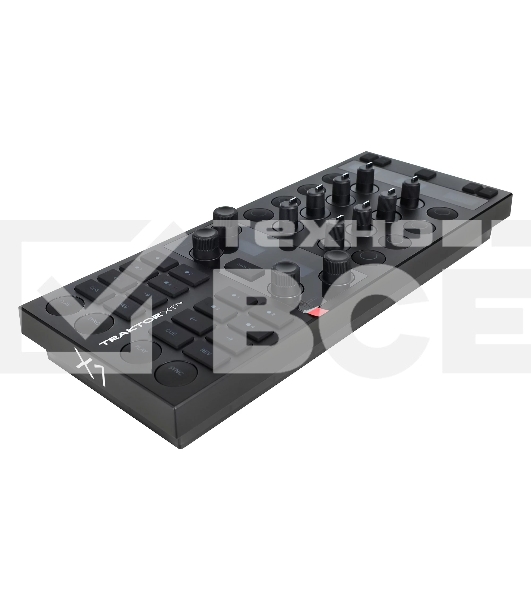 Контроллер DJ [29750] Native Instruments [Traktor X1 Mk3] режимы микшера и эффектов, 5 OLED дисплеев, 34 подсвечиваемые кнопки, 4 энкодера, 8 поворотных регуляторов, 3-х портовый USB-hub, Traktor Pro 3
