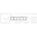 Рамка 5 - местная EKF Эпика UP1-FPA-05, алюминий, пластик, фото 1