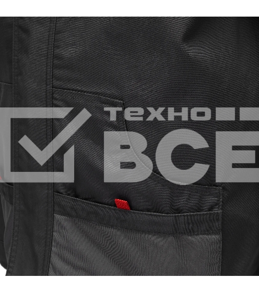 Куртка профессиональная рабочая Denzel 65% полиэстер 35% хлопок, XXXL