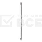 Двухсторонняя отвертка Deli DL626150S PH2+SL6x150мм Спецификация продукта.: 6/PH2x150мм. Материал хвостовика: Cr-V. Длина: 260 мм. Длина: 150 мм. Диаметр хвостовика: 6,3 мм., фото3