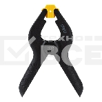 Струбцина-зажим пружинная Deli DL110004 длина 100мм, макс.диаметр зажима 30мм, макс.усилие зажима 120N, фото 1