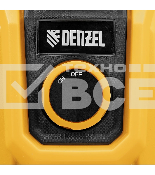Моечная машина высокого давления Denzel R-200D, 2400 Вт, 200 бар, 420 л/ч, с барабаном