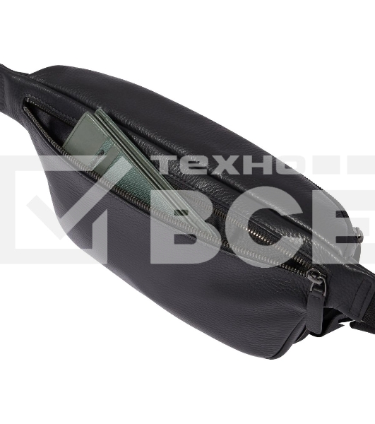 Сумка на пояс Piquadro Modus Special CA2174MOS/N черный натур.кожа