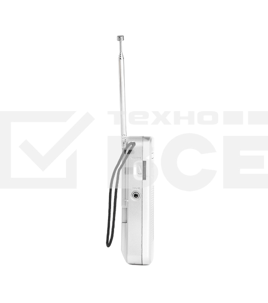 Радиоприемник ЭФИР 01 УКВ 64-108МГц, бат. 2*АА белый