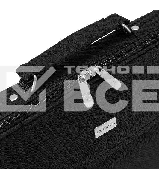 Сумка для ноутбука 15.6' Digma HC-210 черный полиэстер (HC210BK)