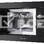 Встраиваемая микроволновая печь Maunfeld MBMO.20.1PGb черный, 20 л, 800 Вт, переключатели - поворотный механизм, фото15