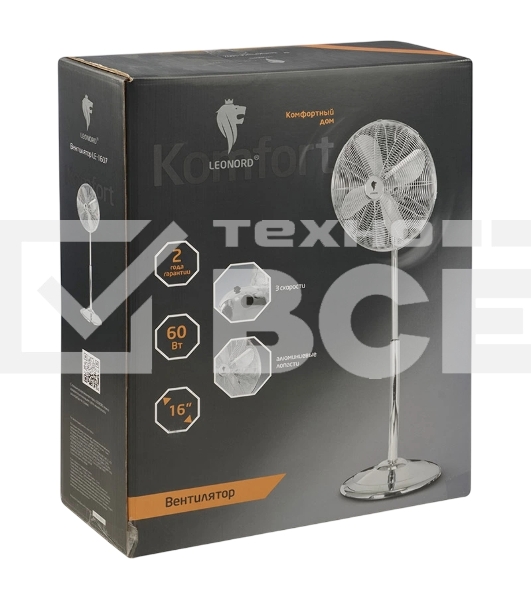 Вентилятор LEONORD LE-1607