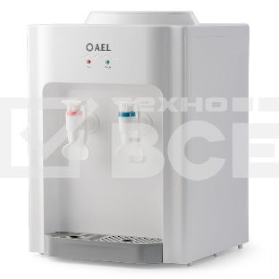 Кулер для воды AEL TD-AEL-107, верхняя загрузка, нагрев 90 °С, охлаждение 12 °С, белый