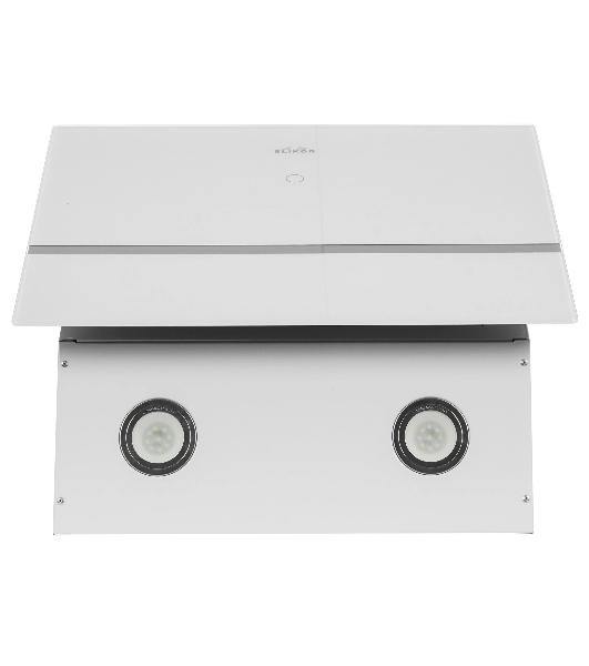 Вытяжка наклонная Elikor Rise WH 50 белый, 50 см, 750 куб. м/ч, 56 дБ