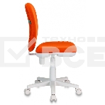 Кресло детское Бюрократ KD-W10/26-29-1 оранжевый 26-29-1 (пластик белый), фото2