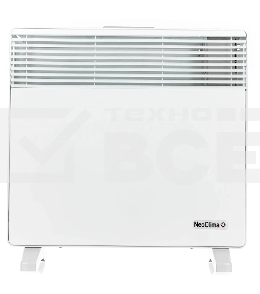 Конвектор NeoClima Dolce TL1.0 ЭВНА-1,0/230С2(мбп) белый, 1000 Вт, 16 м2, термостат