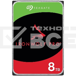 Жесткий диск Seagate SATA-III 8TB ST8000NT001 NAS Ironwolf Pro 512E (7200rpm) 256Mb 3.5