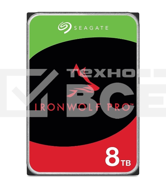 Жесткий диск Seagate SATA-III 8TB ST8000NT001 NAS Ironwolf Pro 512E (7200rpm) 256Mb 3.5