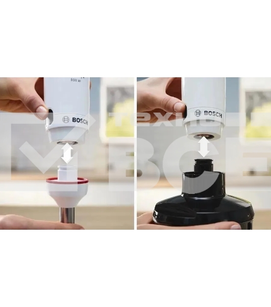 Блендер погружной Bosch MSM4W421 800Вт белый