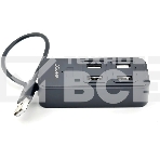Разветвитель USB 2.0 BPH-1901T 4порт. черный, фото 1