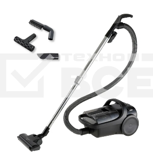 Пылесос Panasonic MC-CL605K147 чёрный, 240/2000 Вт, уборка сухая, пылесборник контейнер, 2.2 л