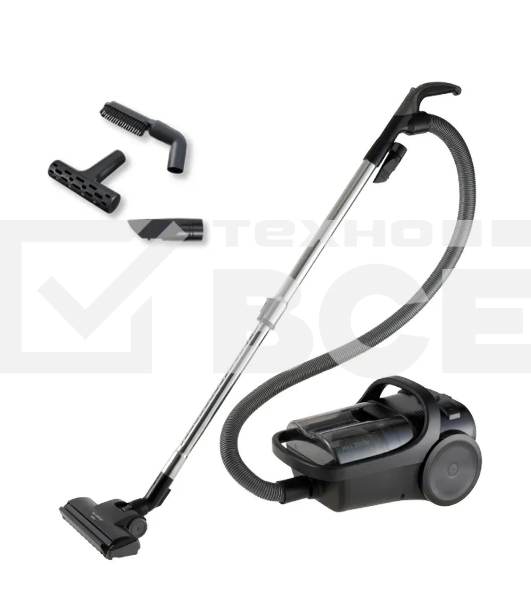 Пылесос Panasonic MC-CL605K147 чёрный, 240/2000 Вт, уборка сухая, пылесборник контейнер, 2.2 л