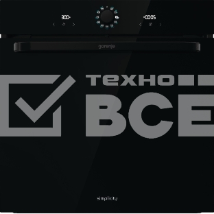 Духовой шкаф электрический Gorenje BOS6737SYB черный