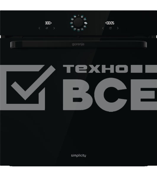 Духовой шкаф электрический Gorenje BOS6737SYB черный