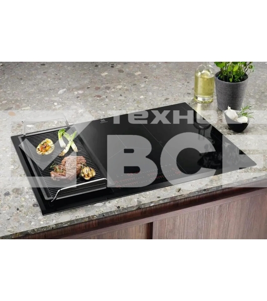 Индукционная варочная поверхность Electrolux EIV84550 независимая, черный