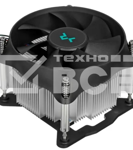 Кулер ЦП DEEPCOOL T31P OTDP-ICAS-T31P черный/серебристый 100мм алюминий 2400rpm 30db 95W 66мм