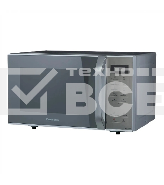 Микроволновая печь Panasonic NN-ST32MMZPE металик, 25 л 800 Вт, переключатели - сенсор