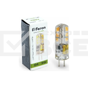 Лампа светодиодная FERON LB-422 25532 3W 12V G4 4000K