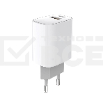 Сетевое зарядное устройство с двумя портами USB-A + USB-C, 20Вт Rexant, фото 1