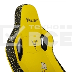 Кресло Knight Craft Dragon желтый, экокожа, 120 кг, механизм качания, фото12