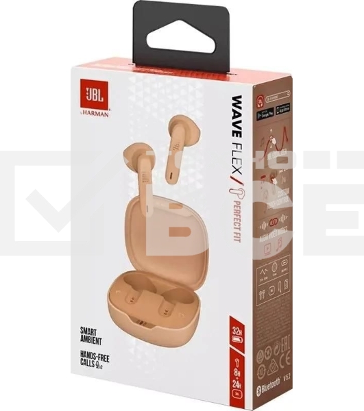 Наушники JBL Wave Flex TWS бежевый