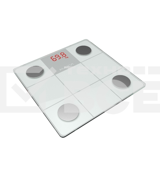 Весы напольные Maxvi BS101 белый