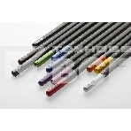 Карандаши цветные Moleskine WATERCOLOUR EW7P12COLA, акварельные, 12 цветов, металлическая коробка, фото2