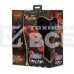 Гарнитура проводная игровая RUSH COBRA, динамики 40мм, велюровые амбушюры, черный/красный (SBHG-1300), фото3