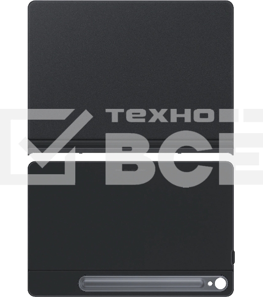 Чехол Samsung для Samsung Galaxy Tab S9 Smart Book Cover полиуретан черный (EF-BX710PBEGRU)