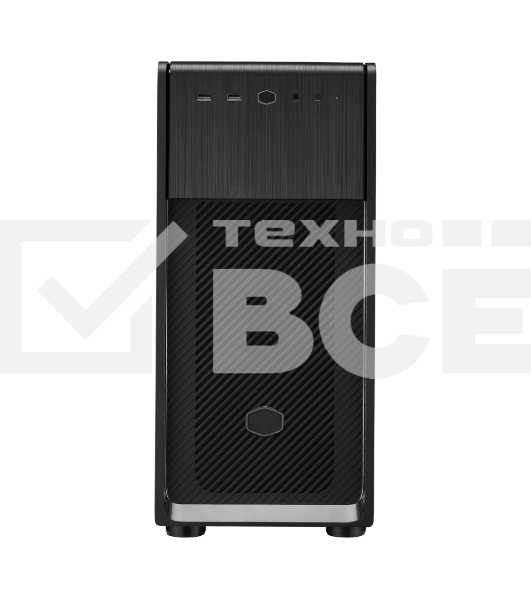 Компьютерный корпус без блока питания Cooler Master Elite 500, 2xUSB3.2, 1x120Fan, w/o PSU, Black, w/o ODD, Window TG left panel, ATX
