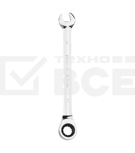 Набор комбинированных ключей с трещоткой 8 шт Deli DL140108T Спецификация: 8,10,12,13,14,15,17,19мм. Сталь 40 Cr. Трещетка 50BV30 72Т.