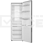 Холодильник Candy CFN6185S серебро двухкамерный 207/91 л морозилка снизу, No Frost, фото4