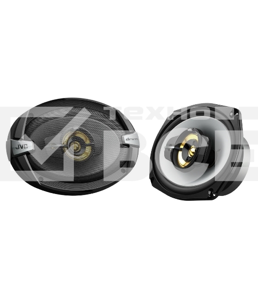 Колонки автомобильные JVC CS-DR693HP 4Ом 15x23см (6x9дюйм) (ком.:2кол.) коаксиальные трехполосные