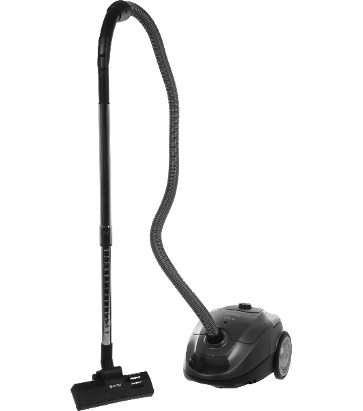 Пылесос Vitek VT-1828 серый, 300/1600 Вт, уборка сухая, пылесборник мешок 3 л