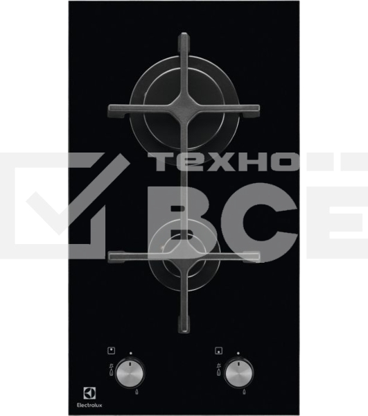Газовая варочная поверхность Electrolux EGC3322NVK черный