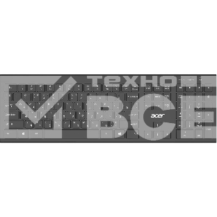 Клавиатура Acer OKR300 черный USB беспроводная (ZL.KBDEE.014)